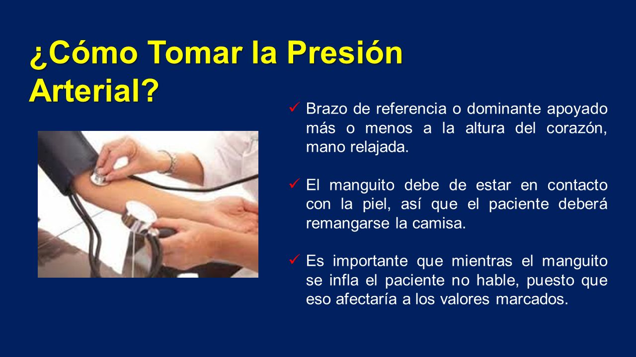 Tension arterial en que brazo se debe tomar